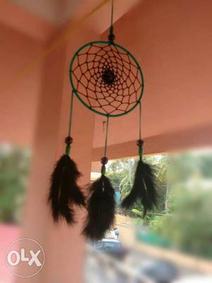 Green And Black Dreamcatcher