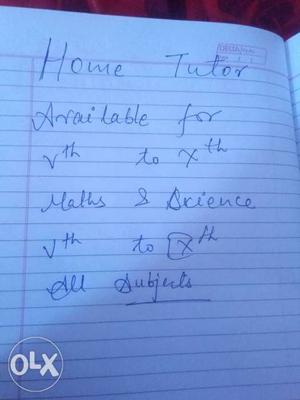 Home tutor available near dwarka uttam