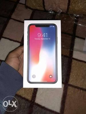 IPhone X 256 GB good condition all accessories