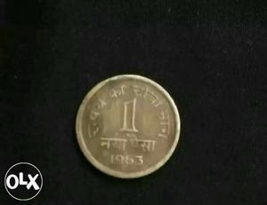It is a 1 Paise coin of year 