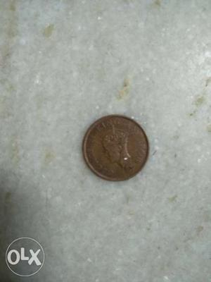 Its 1/4th anna rear coin before independence