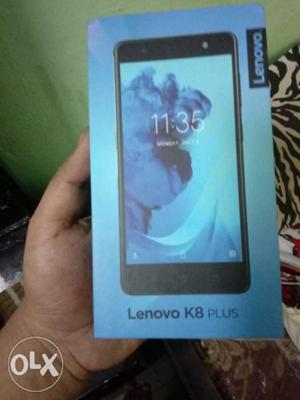Lenovo k8 plus very neat condition with box bill