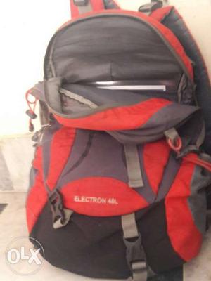 Red And Black Electron Backpack
