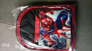 Red And Black Spider-Man Backpack