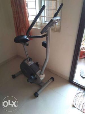 Scarcely used branded stationary cycle for sell.