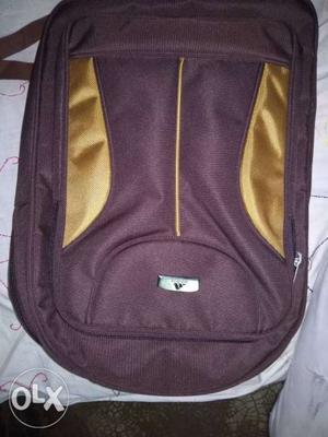 Unused New waterproof bag brown color