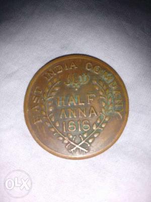  yr old, copper coin... East India company..