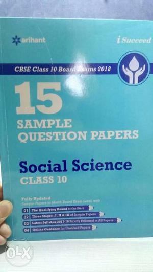 15 Sample Question Papers Social Science Textbook