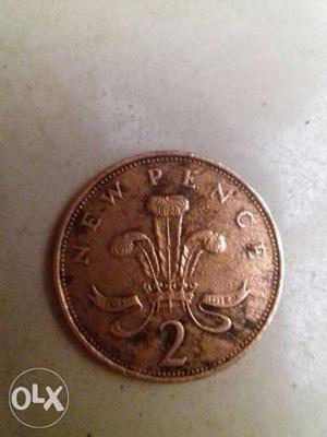 2 Pence Coin