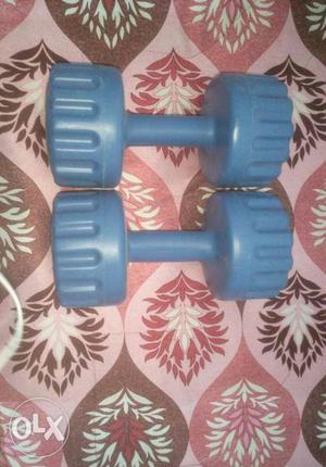 5 kg dumbells recently brought, not too old
