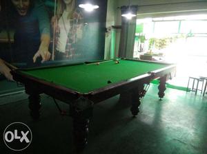 5/10 snooker table nd 3.5/7 mini pool table