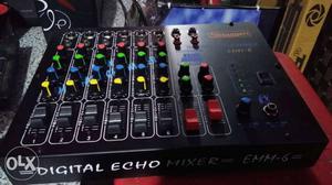 6channel digital echo mixer new