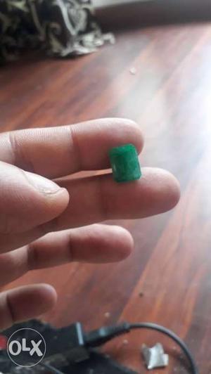 8.25ct emerald shape emerald colombia excellnt