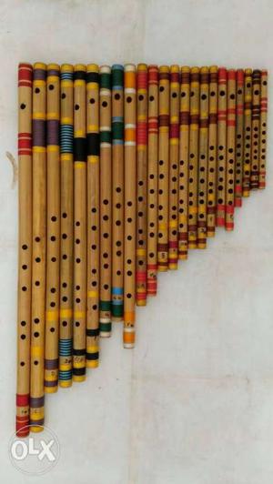 A complete Set of Flute Murli. JSR (Varanasi Flute)