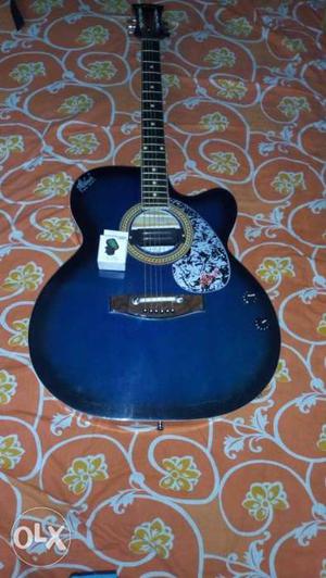 Acoustic guitar brand new with tunner