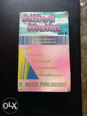 Allied Maths Vol. 2 Book