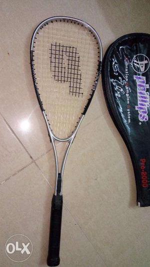 Almost new squash racket