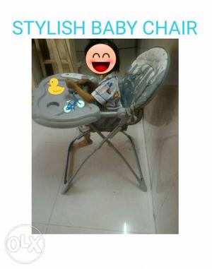 Baby chair with table use for eating playing and