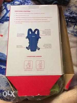 Baby's Blue Carrier Box
