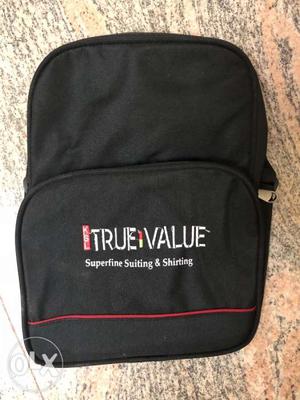 Black True Value Backpack