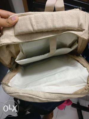 Brand new traditional khadi look laptop bag