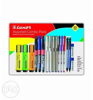 Combo of all type of stationary pens in one.