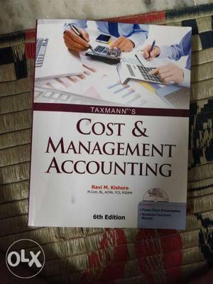 Cost & Management Accounting book by Ravi M.