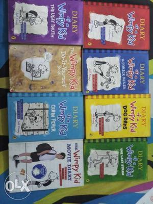 Diary Of a Wimpy Kid: 8 Books