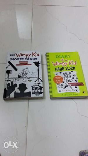 Diary of a wimpy kid.. 2 books worth RS. 400 I'm