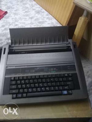Electronic typewriter with brand new parts and
