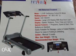 Excellent working condition treadmill with all