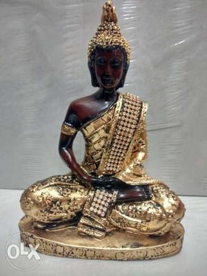 Gautam Budh Statue, vry fine quality, metallic