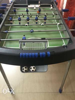 Green And Black Foosball Table