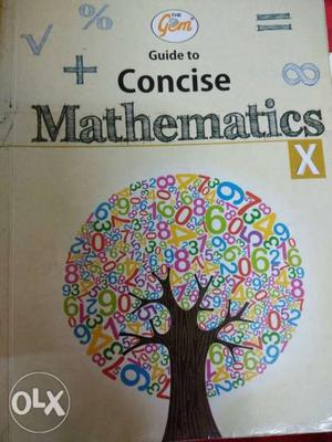 Guide To ICSE Concise Mathematics X Book