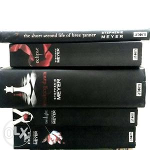 I am selling my just once read set of Twilight