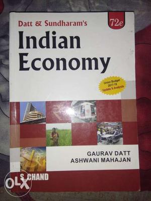 Indian Economy By Datt & Sundharam. 72e