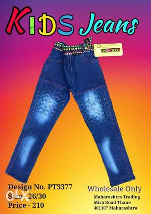 Kids Boy jeans available, only for wholesale