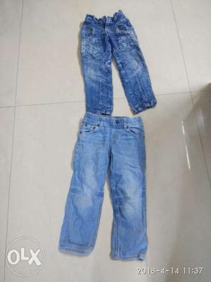Kids jeans.. 100 each.. Total 200 for 2 pieces