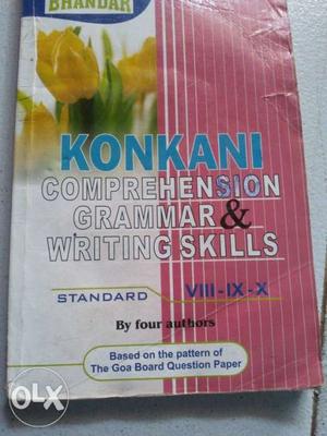 Konkani Comprehension Grammar Writing Skills Book