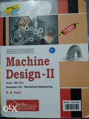Machine Design - 2 By R.B. Patil Book