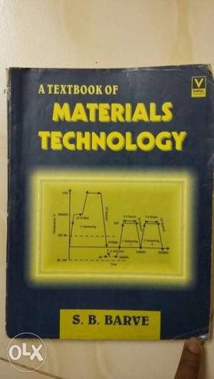 Materials Technology By S.B. Barve Textbook