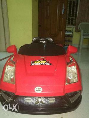 Mee Mee Toy car with remote and manual gear,music