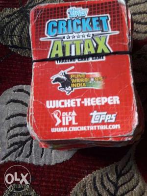 More than 100 random cricket attax cards