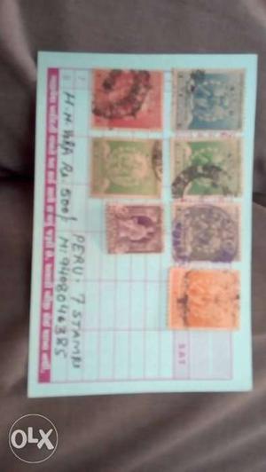Peru. 7. stamps