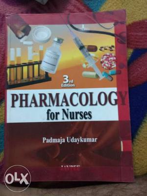Pharmacology For Nurses Padmaja Udaykumar Book
