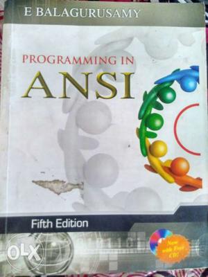 Programming In ANSI Fifth Edition Book