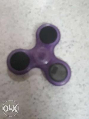 Purple 3-blade Hand Spinner