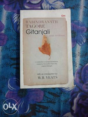 Rabindranath Tagore Gitanjali Book By W.B. Yeats