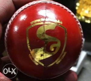 Red SG Cricket Ball