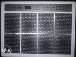 Roland Spd 20 Total Percution Pad. Its 2years